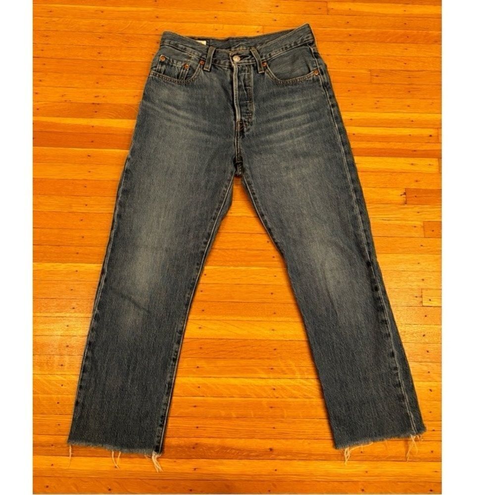 Levi’s 501 Premium Denim Crop Jeans